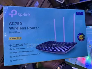 Tp-Link Archer C20 Ac750 Wireless Dual Band Router.