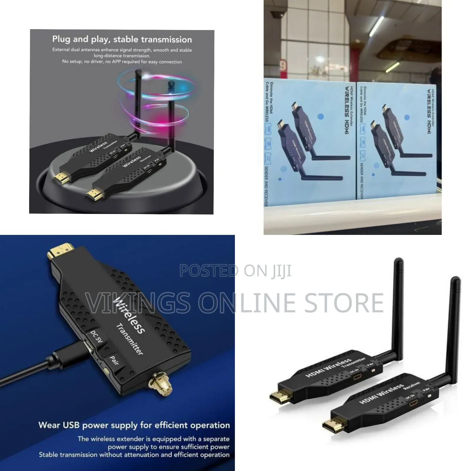 Hdmi Wireless Extender - Eliminate The Hdmi Cable And Go Wireless