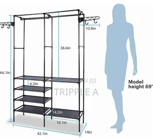 Multifunctional Clothes Hanger Stand