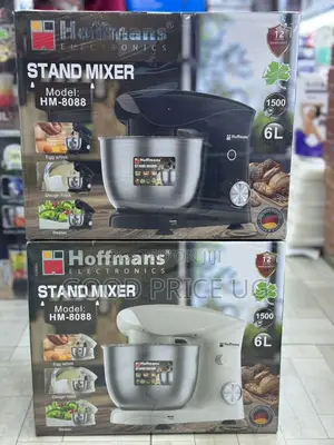 Hoffmans Electronics 6l Stand Mixer, Model Hm-8088.