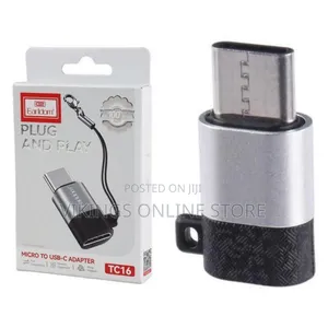 Earldom Earldom Tc16 Micro Usb to Usb-C Adapter - Multicolor