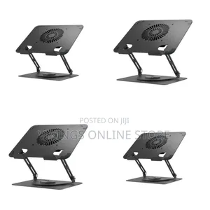 Green Lion Green Lion Adjustable Laptop Stand With Quiet Cooling Fan