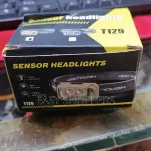 Motion Sensor Headlight Waving Head Lamp for Camping and Mining