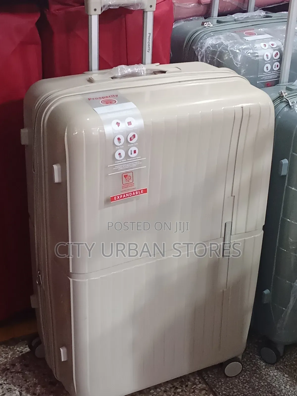 Prosperity Expandable Large Suitcase