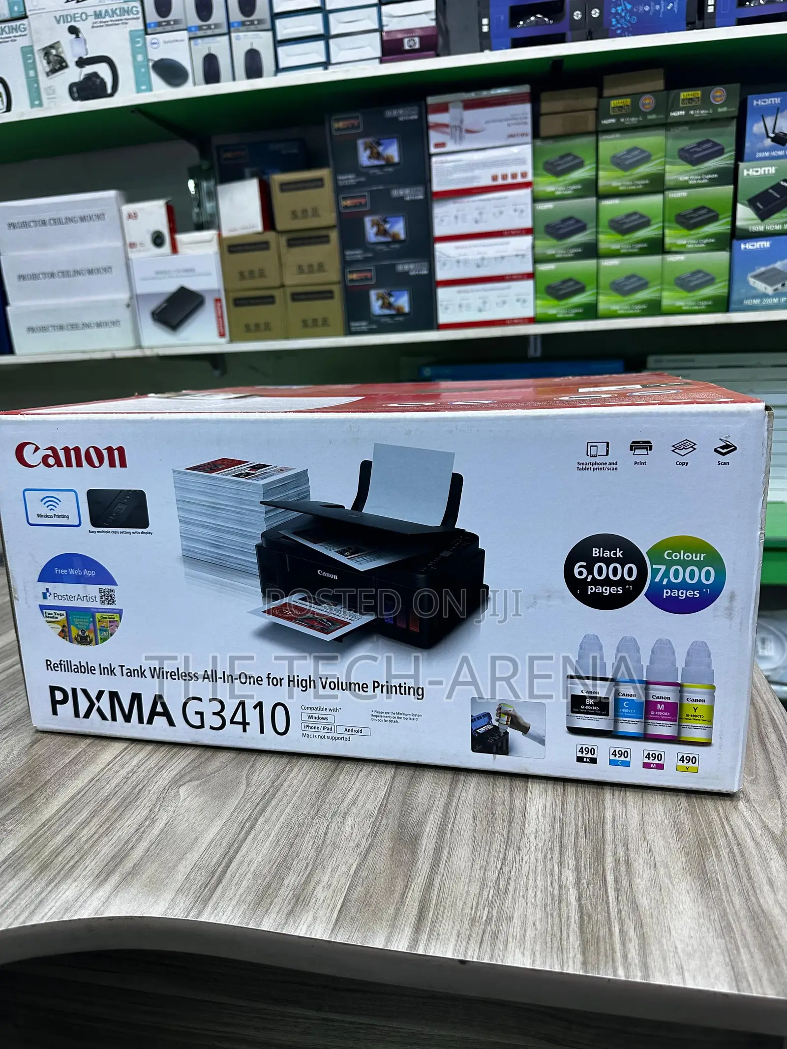Pixma G3410 Wireless All-in-One Ink Tank Printer
