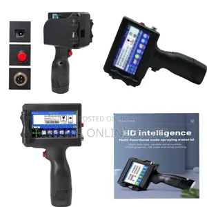 Portable Handheld Inkjet Printer - Multicolor