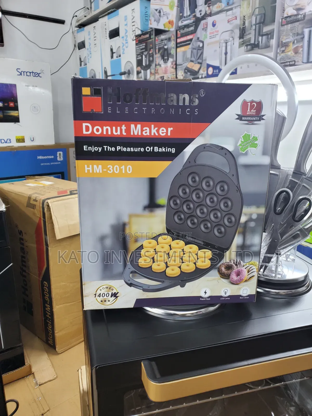 Donut Maker Hoffman Hm-3010