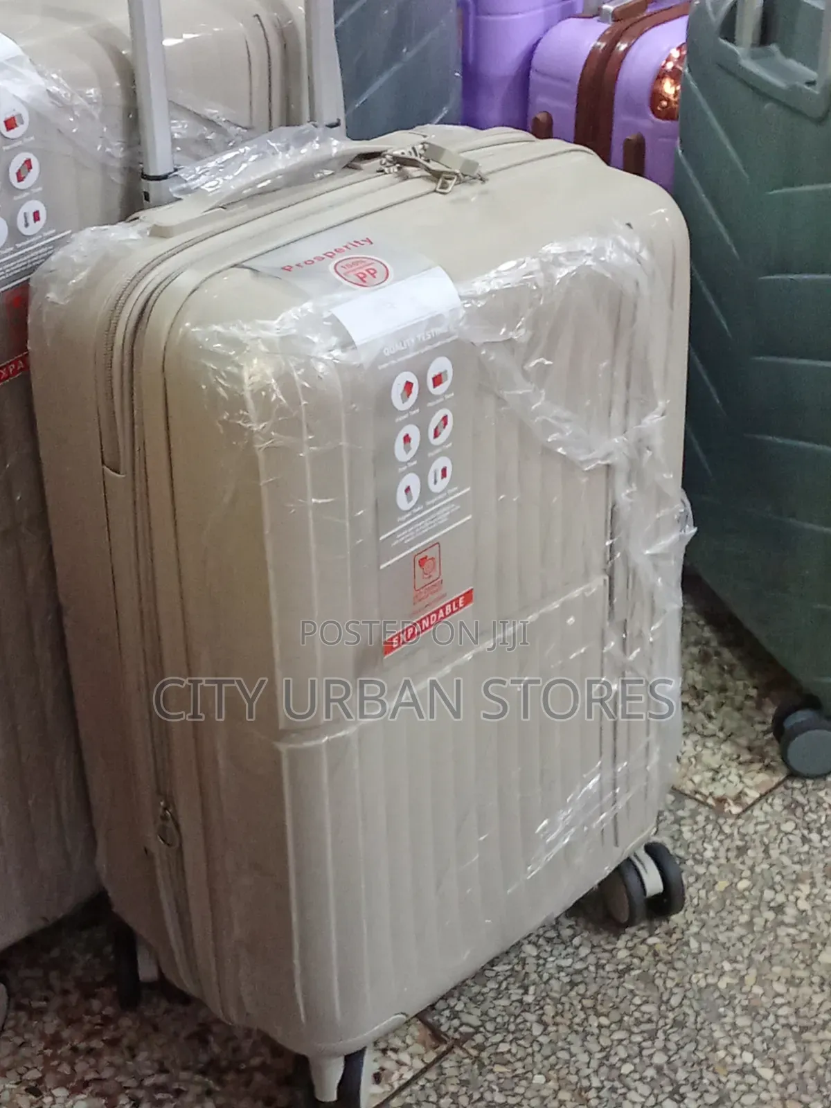 Prosperity Expandable Portable Small Suitcase