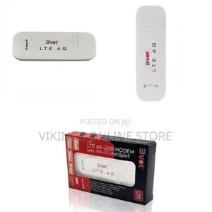 Bvot Bvot 3-in-1 Lte 4g Usb Modem With Wi-Fi Hotspot - Multicolor
