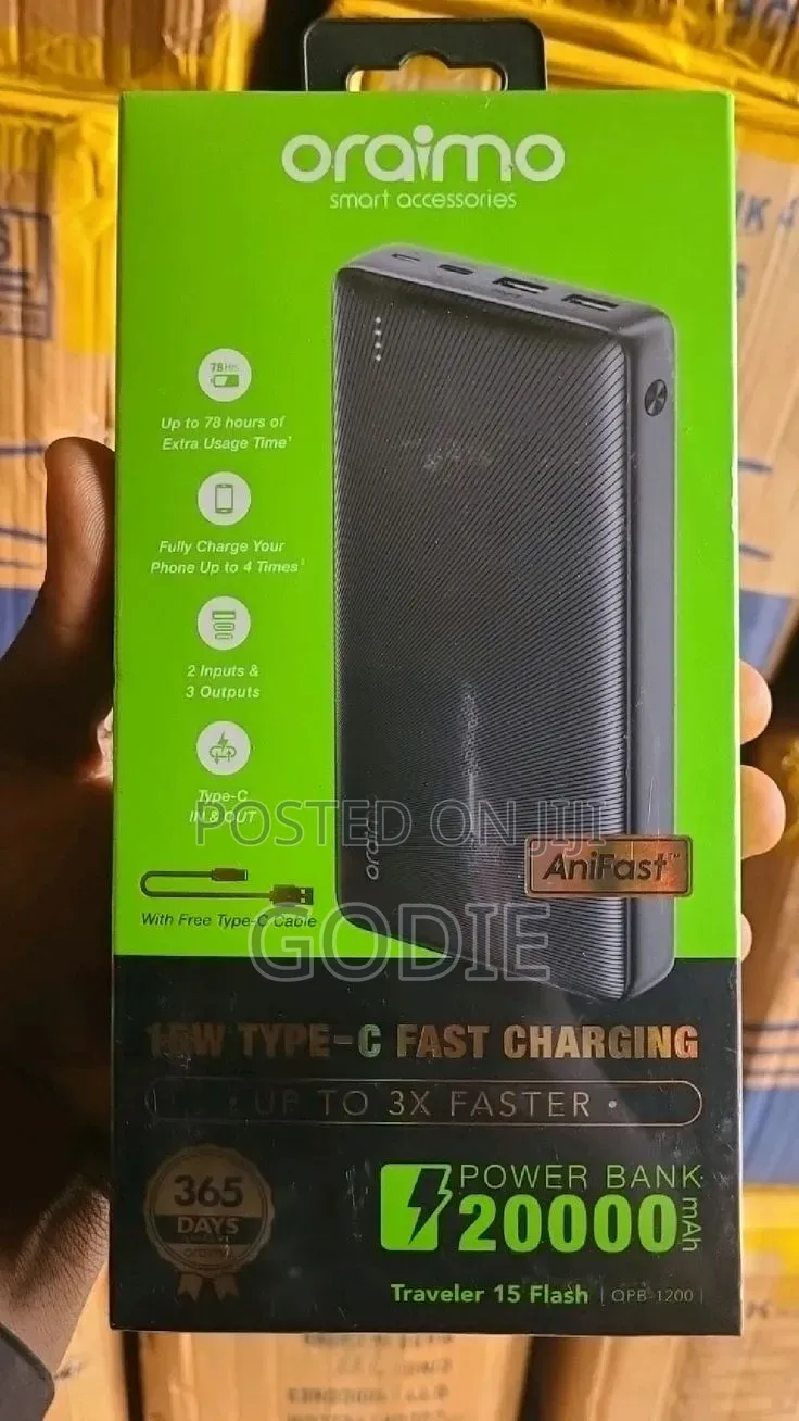 Oraimo Original Power Bank 20000mah