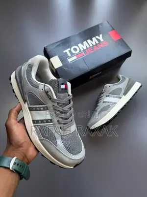 Gray Version of Tommy Hilfiger Sneakers