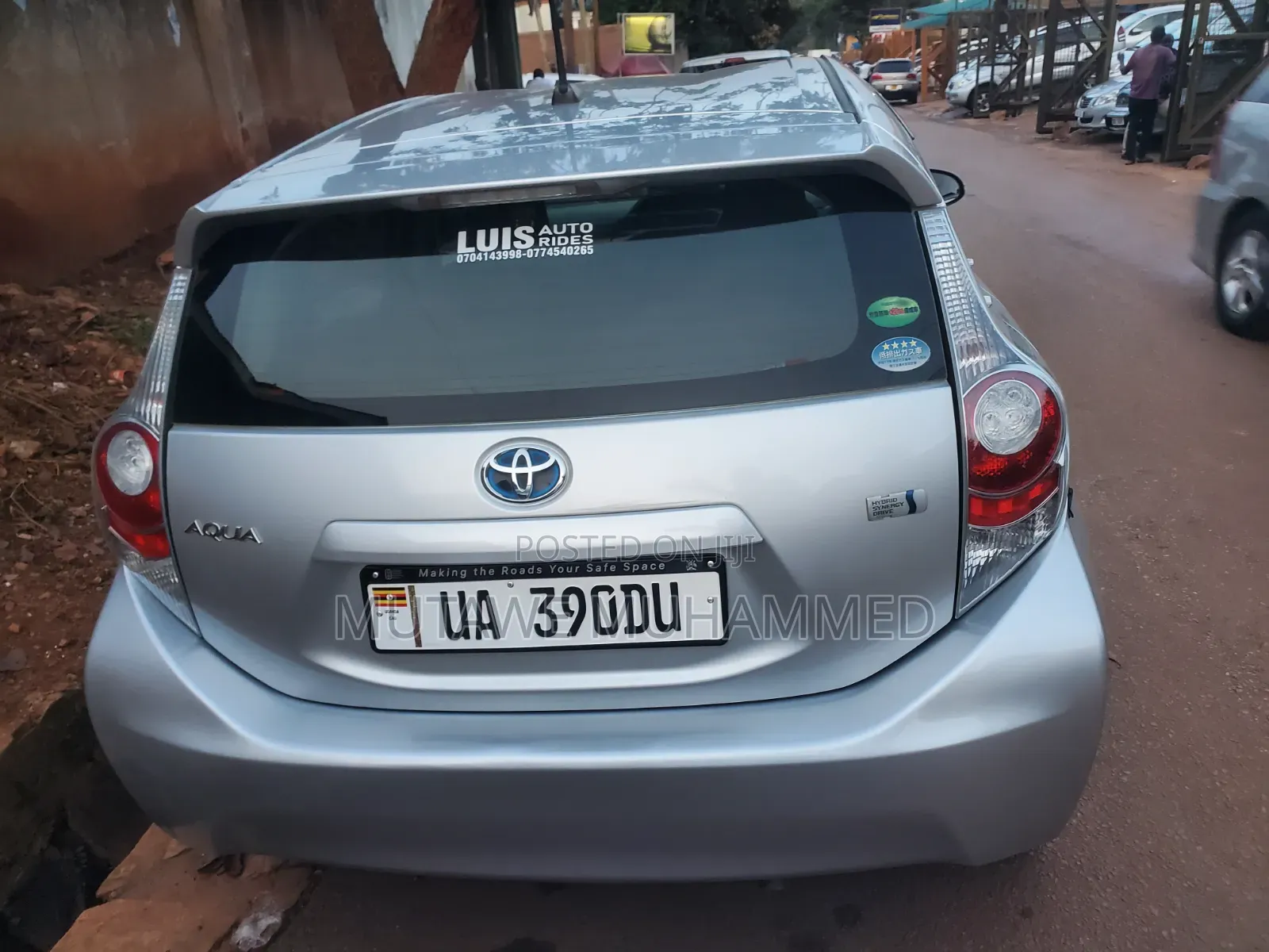 Toyota Aqua 2012 Silver
