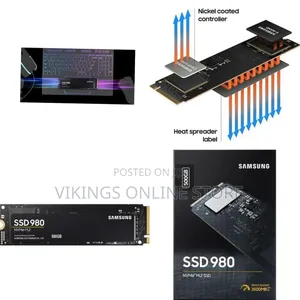 Samsung 980 Nvme M.2 SSD (500gb) - Multicolor