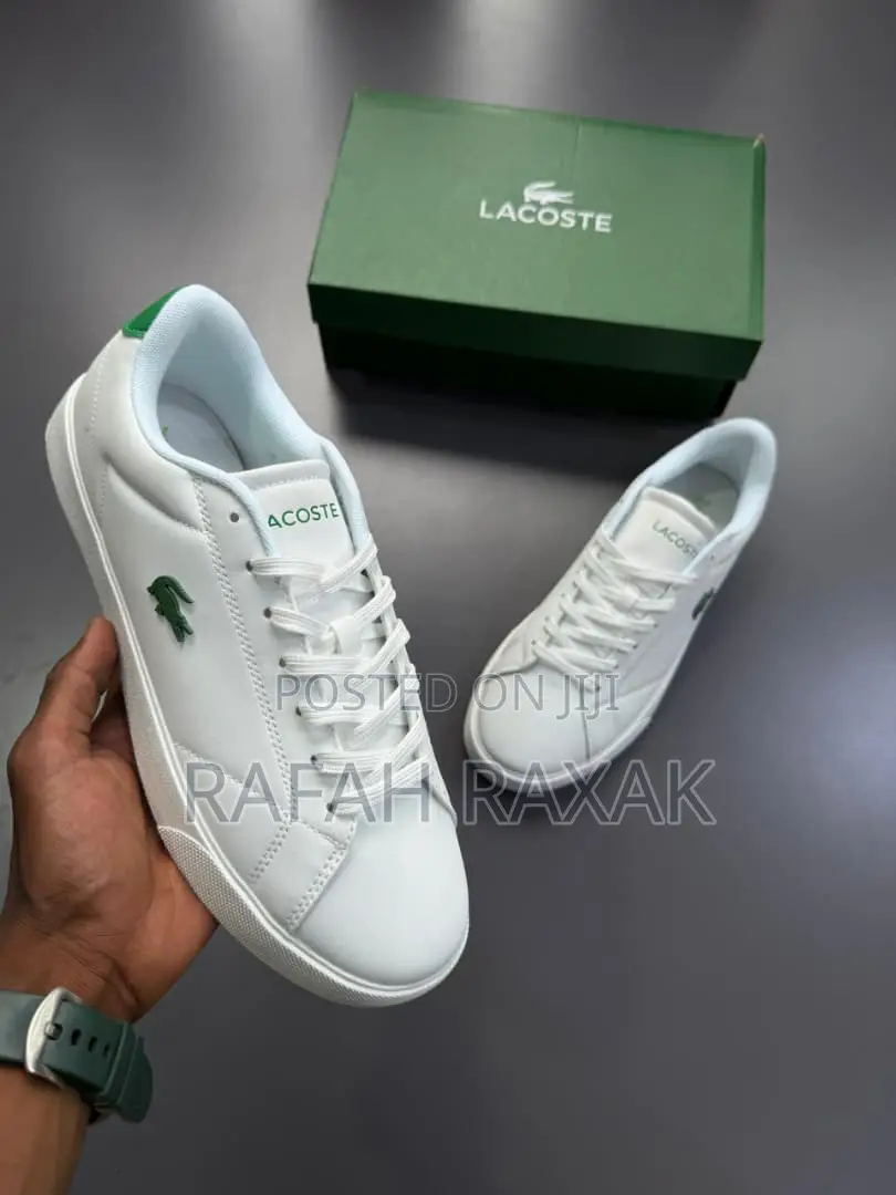 White Version of Lacoste Sneakers