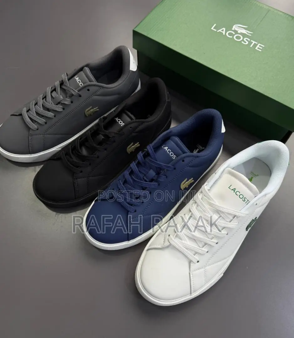 White Version of Lacoste Sneakers