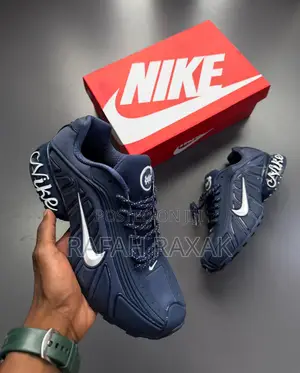 Navy Blue Version of Nike Air Max Sneakers