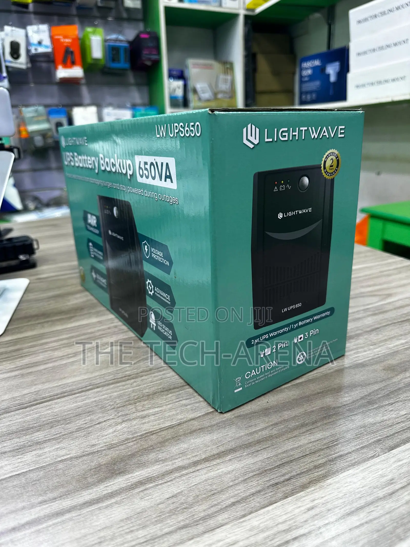 Lightwave Lw Ups650 650va Ups Battery Backup