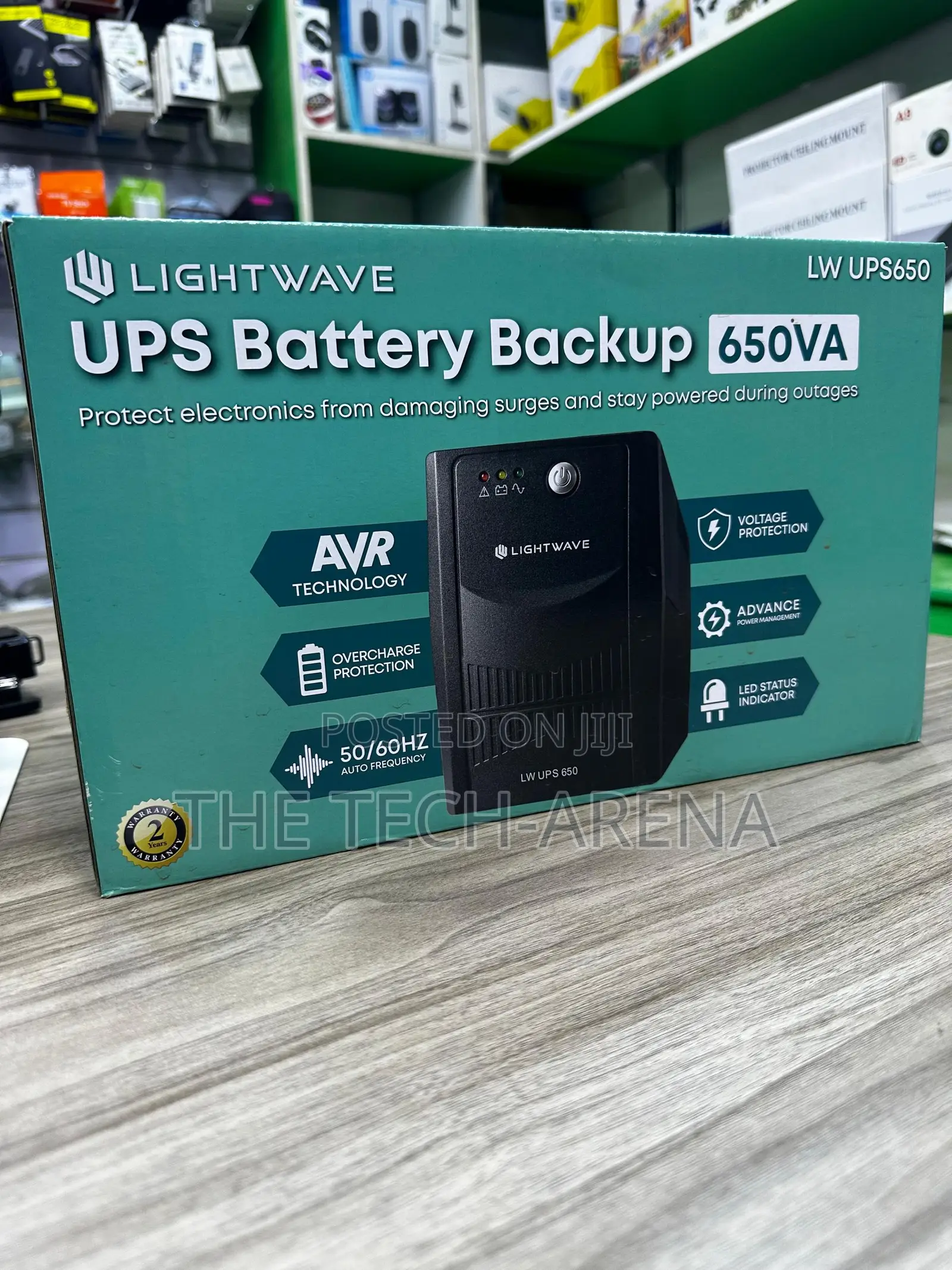 Lightwave Lw Ups650 650va Ups Battery Backup
