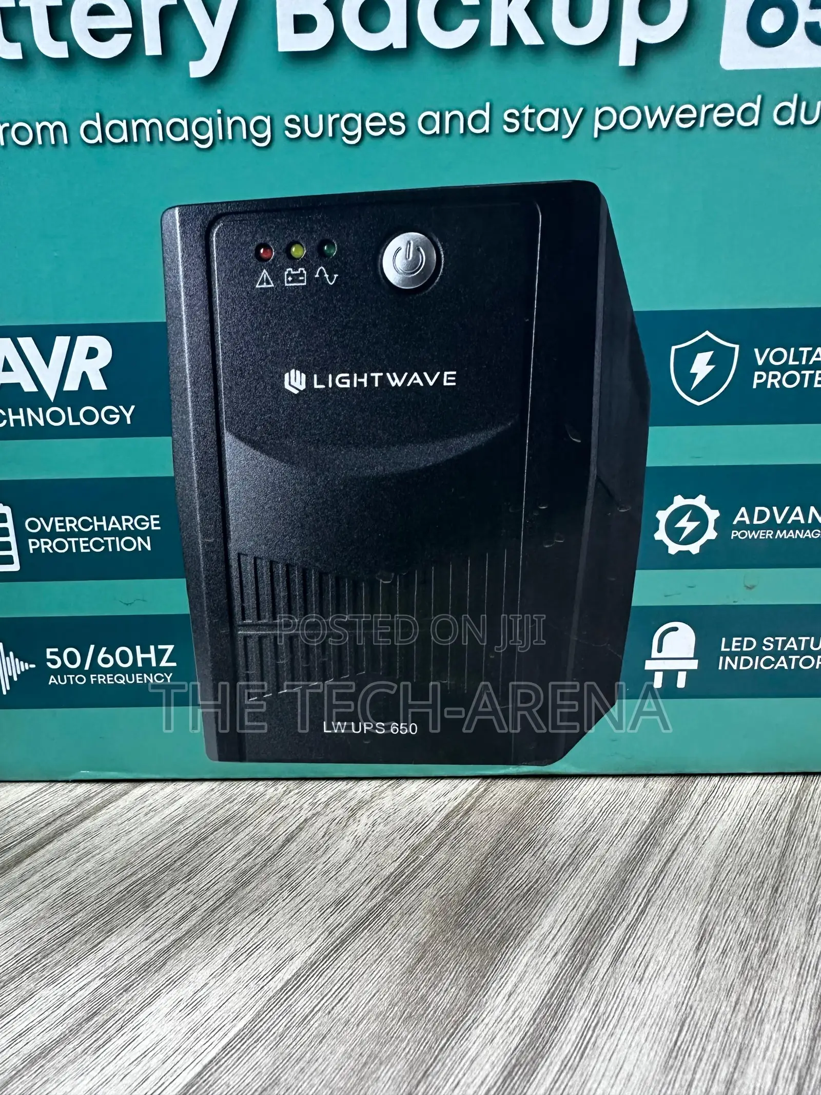 Lightwave Lw Ups650 650va Ups Battery Backup