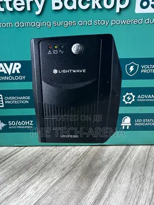 Lightwave Lw Ups650 650va Ups Battery Backup