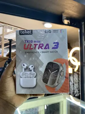 Ultra 3 Earphones + Smart Watch