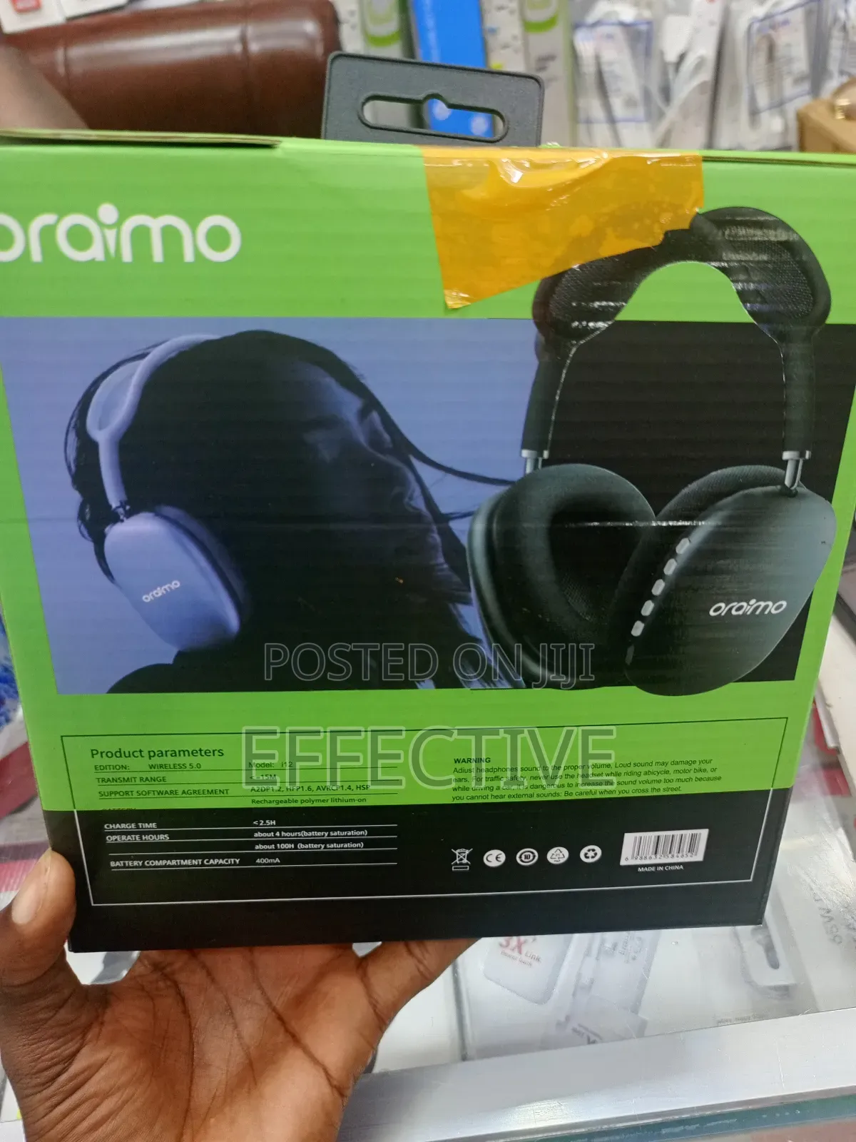 Oraimo I12 Wireless Headset.