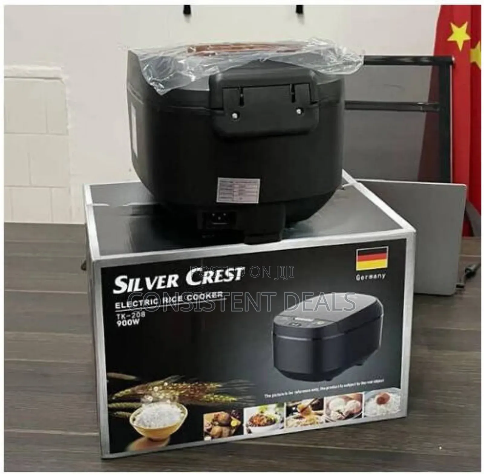 Silver Crest Tk-208 Rice Cooker, Automatic, 900w Power