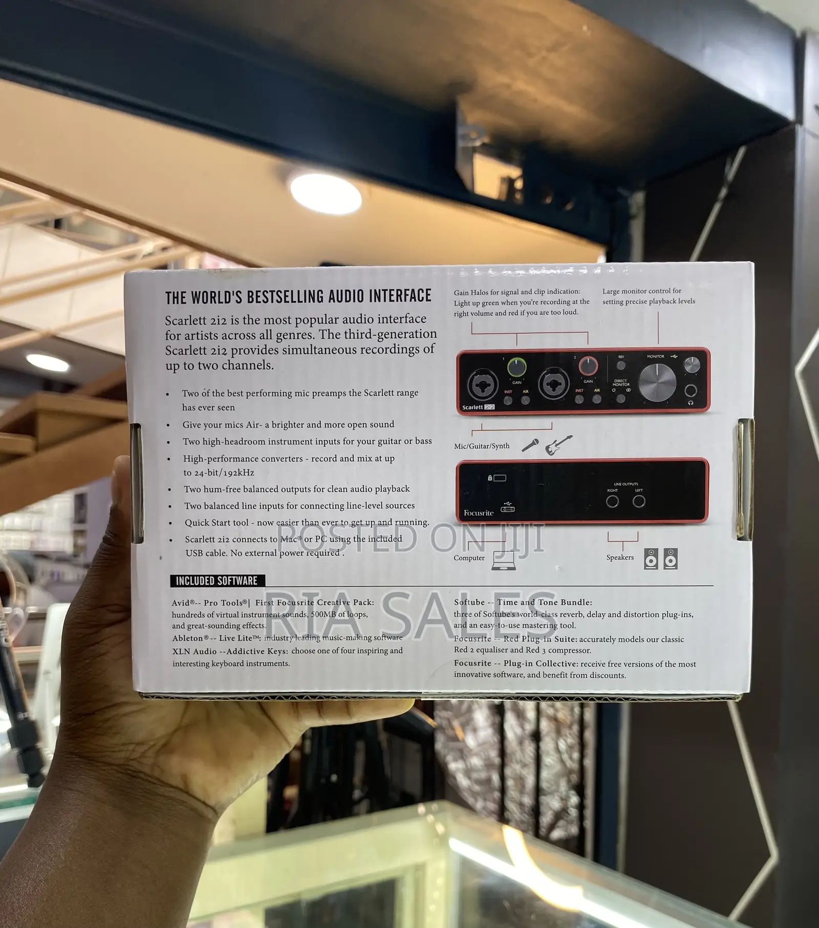 Focusrite Scarlett 2i2 3rd Gen