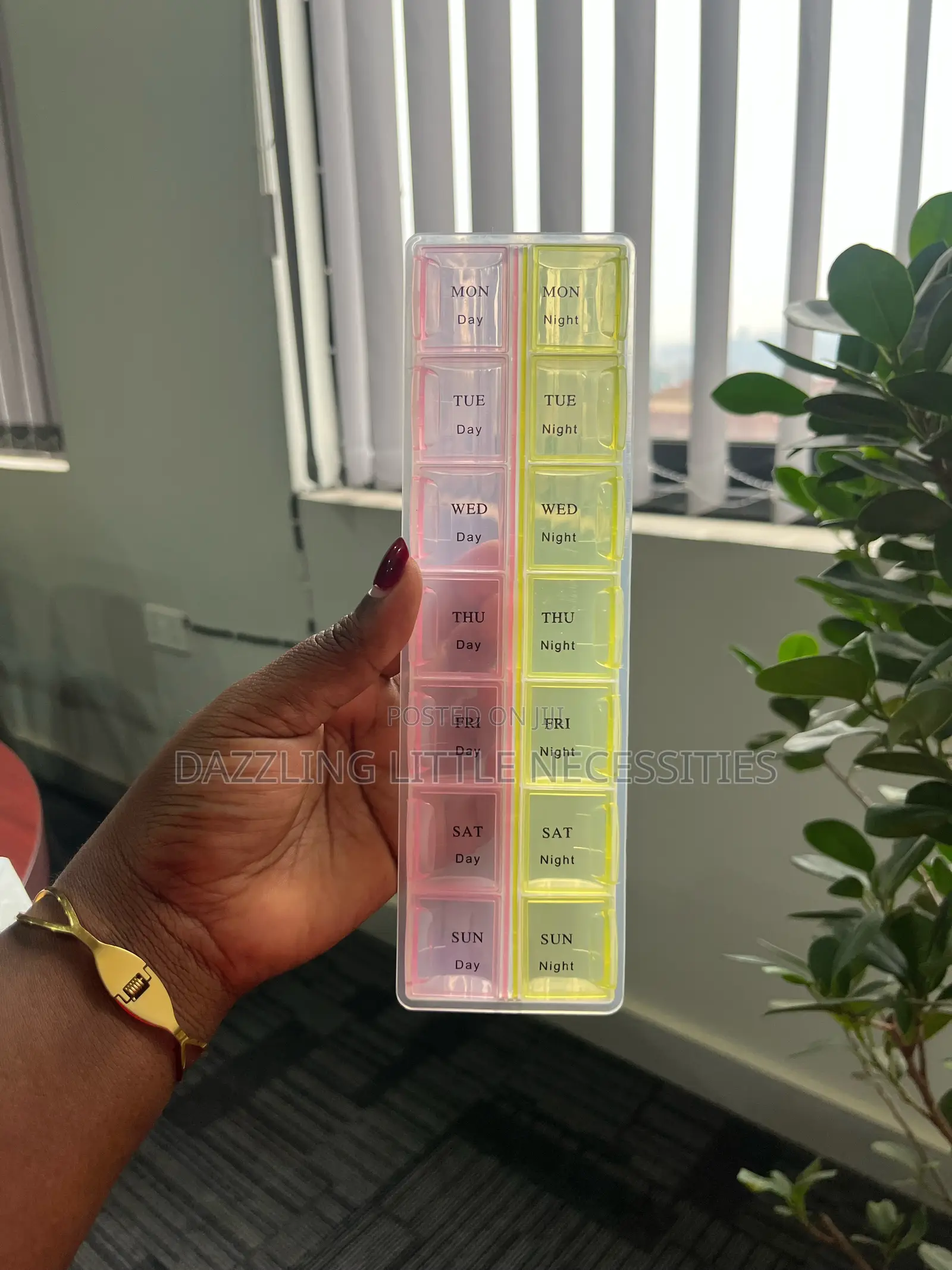 Garth 7day Am Pm Pill Case Organizer