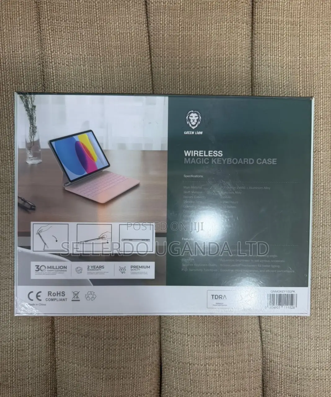 Green Lion Wireless Magic Keyboard Case ( iPad 10th Gen )
