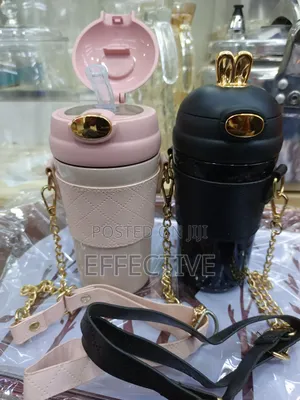 Bunny-Themed Travel Mugs