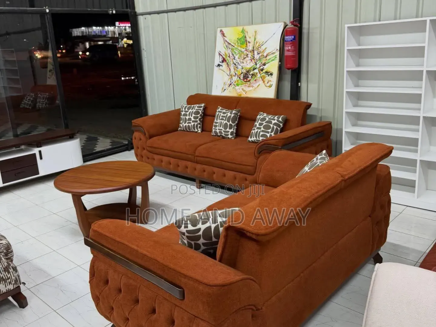 Executive 4 Seaters Sofa Sets With Center Table in Any Colour/Material