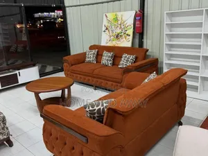 Executive 4 Seaters Sofa Sets With Center Table in Any Colour/Material