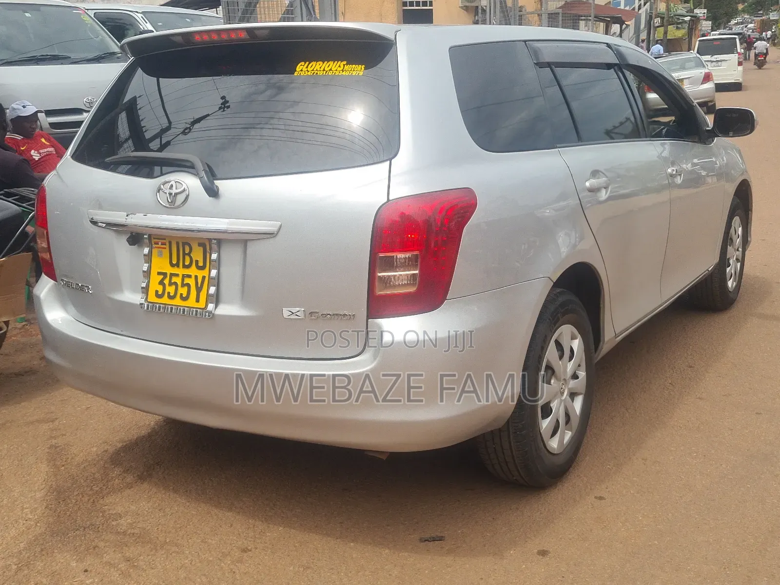 Toyota Corolla Fielder 2008 Silver