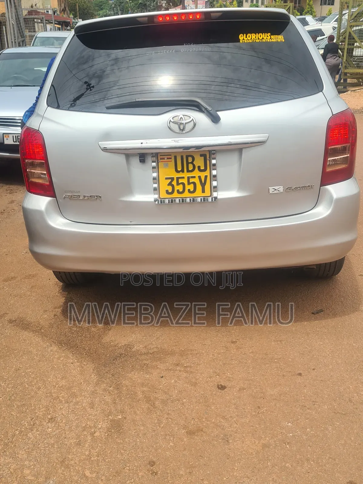 Toyota Corolla Fielder 2008 Silver