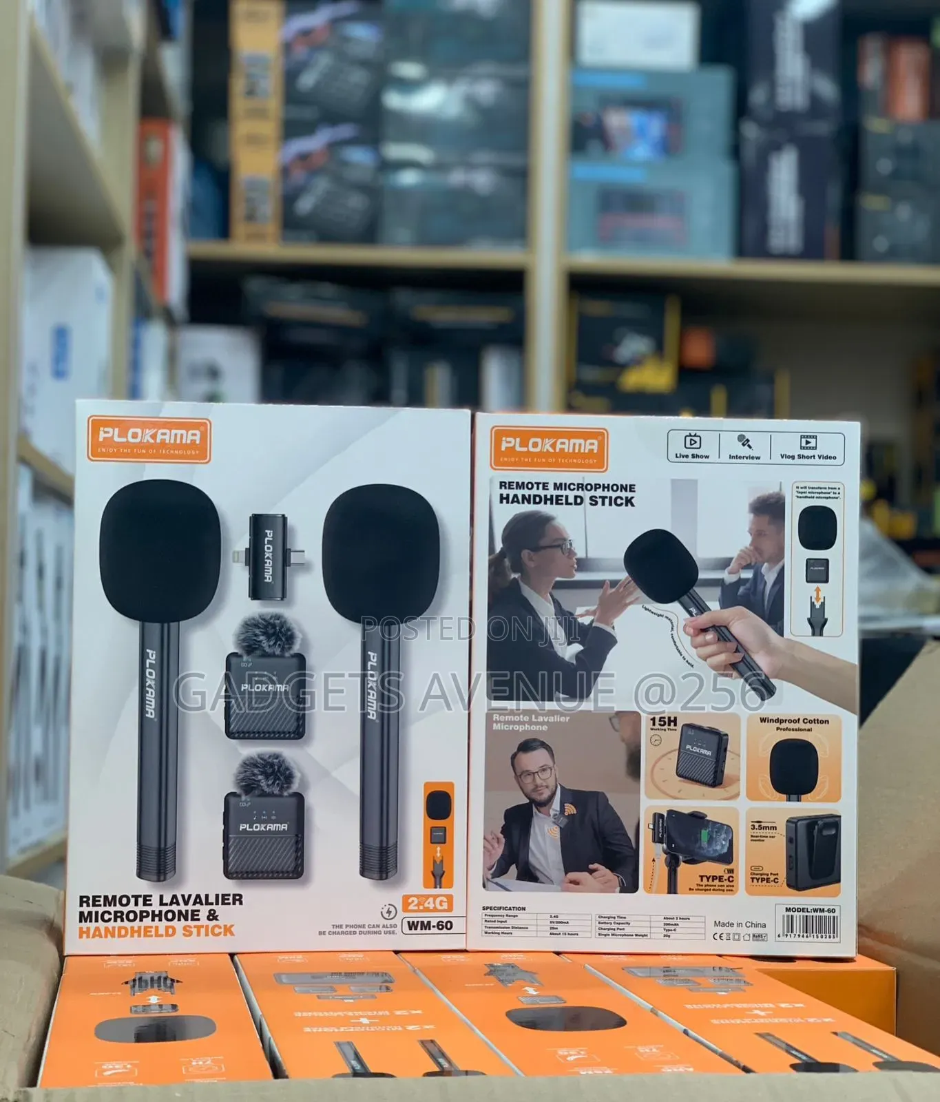 Plokama Wm-80 Wireless Microphone System Designed for Handheld Intervi