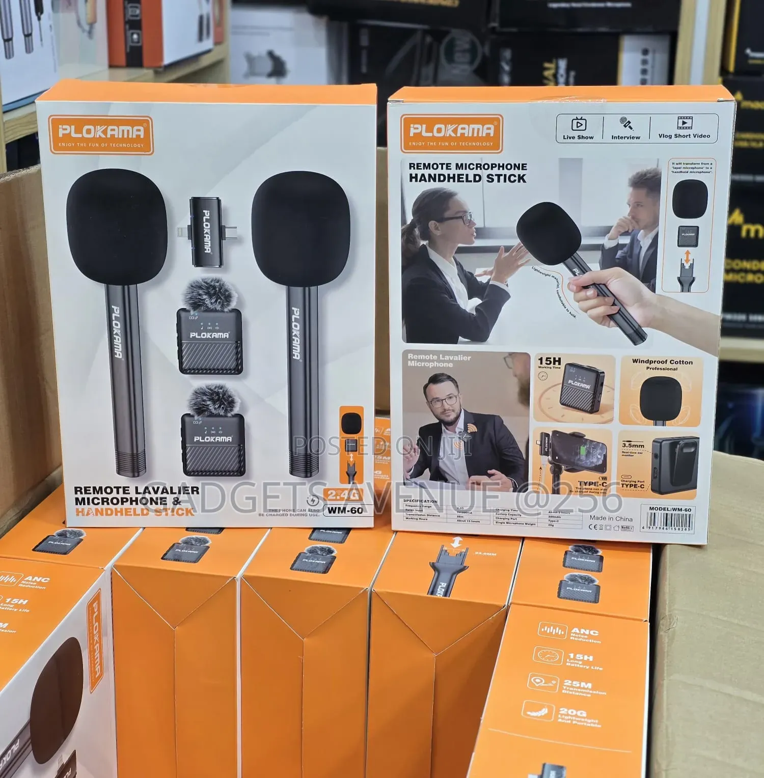 Plokama Wm-80 Wireless Microphone System Designed for Handheld Intervi