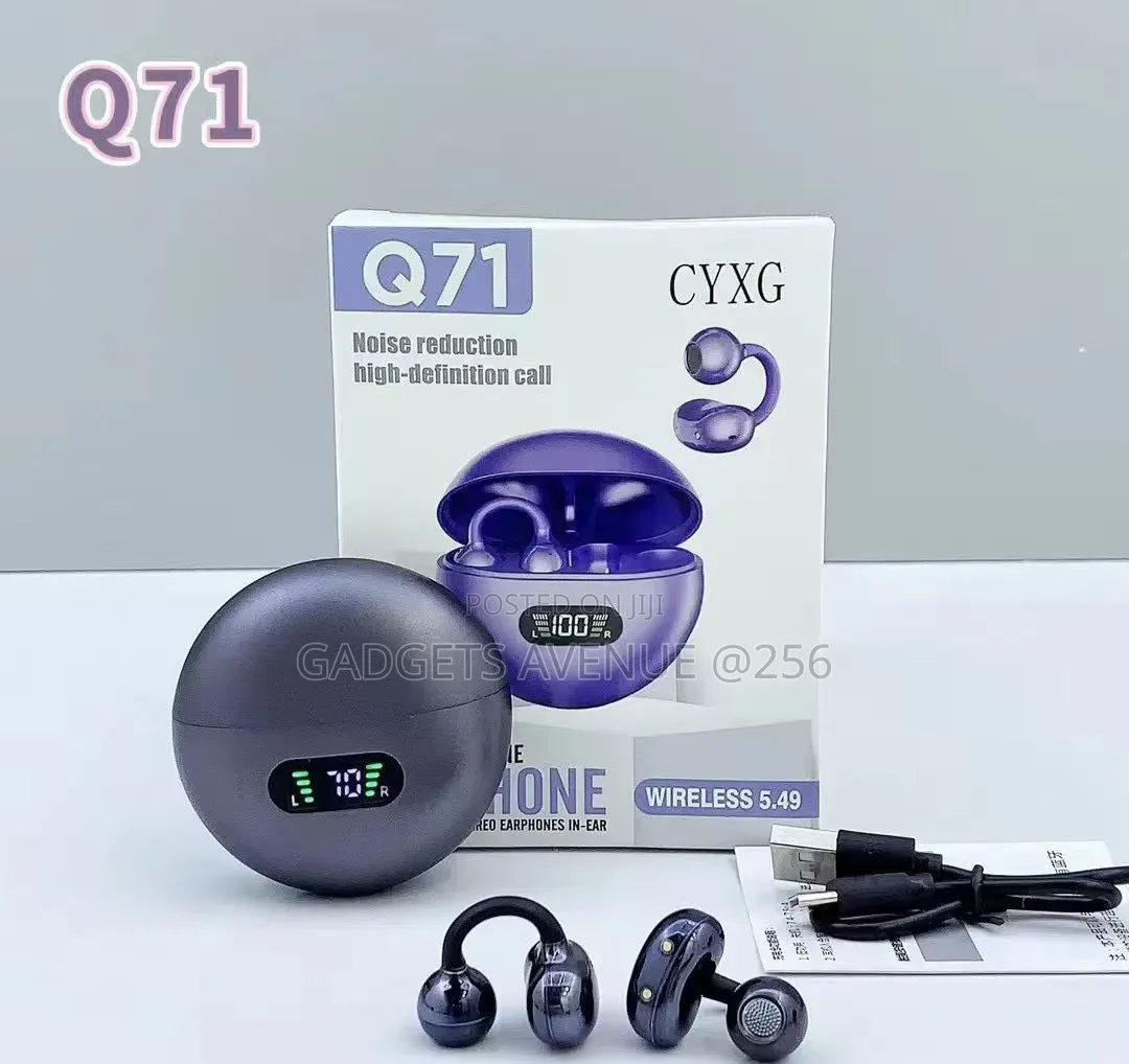 Q71 Wireless Ear Clip Earbuds