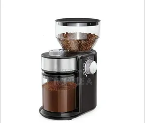 Electric Flat Burr Coffee Beans Grinder
