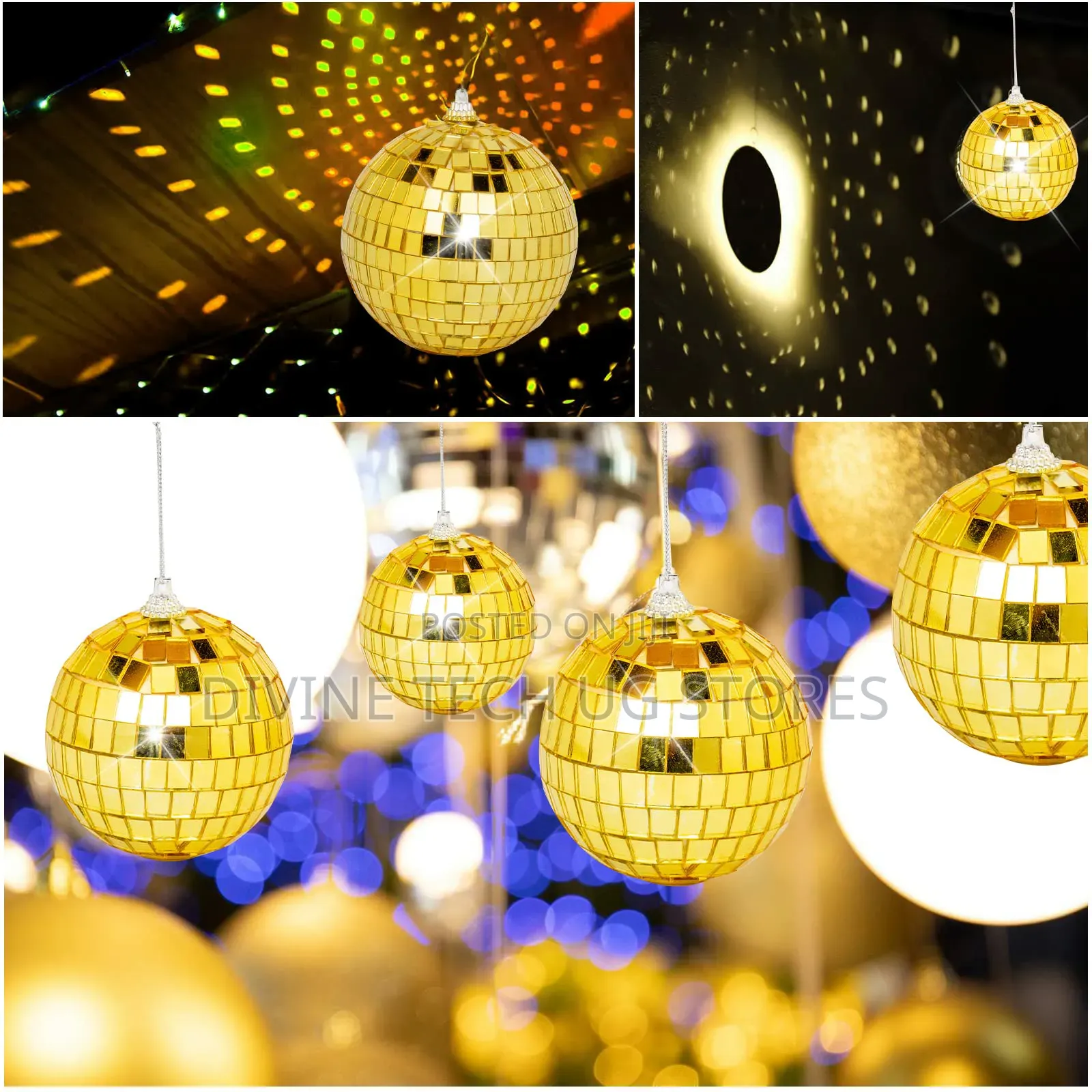 Disco Mirror Ball, In Different Sizes And Prices
