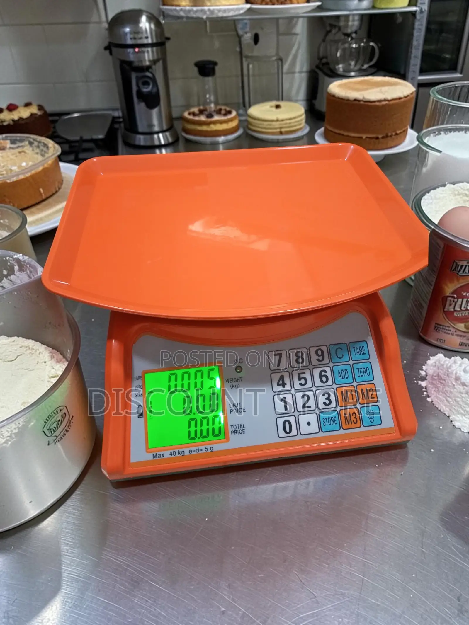 New Tabletop Digital Weighing Scale Weigh 40kg Accurate Weighing Scale