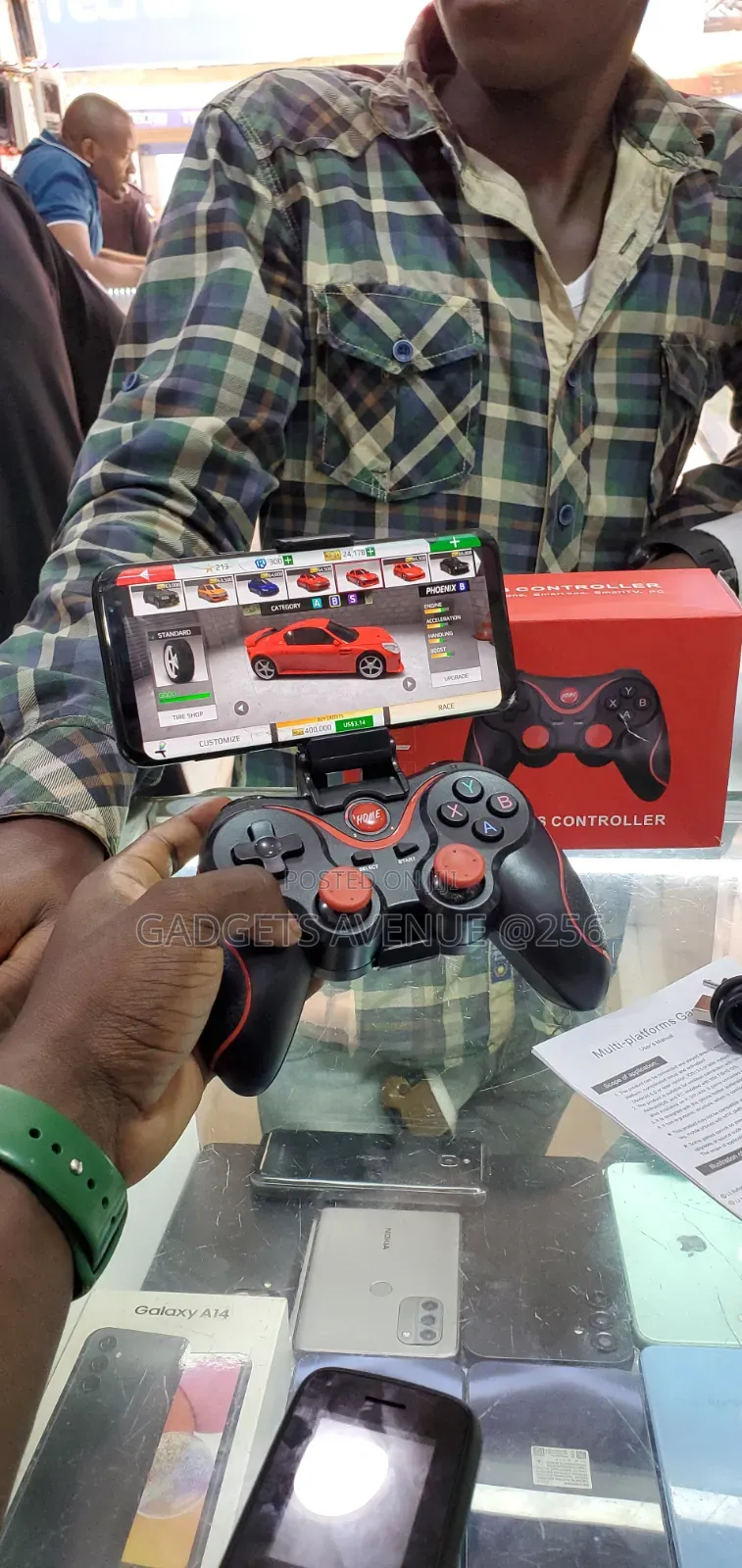 X3 Wireless Game Controller, Designed to With Multiplepc, Android