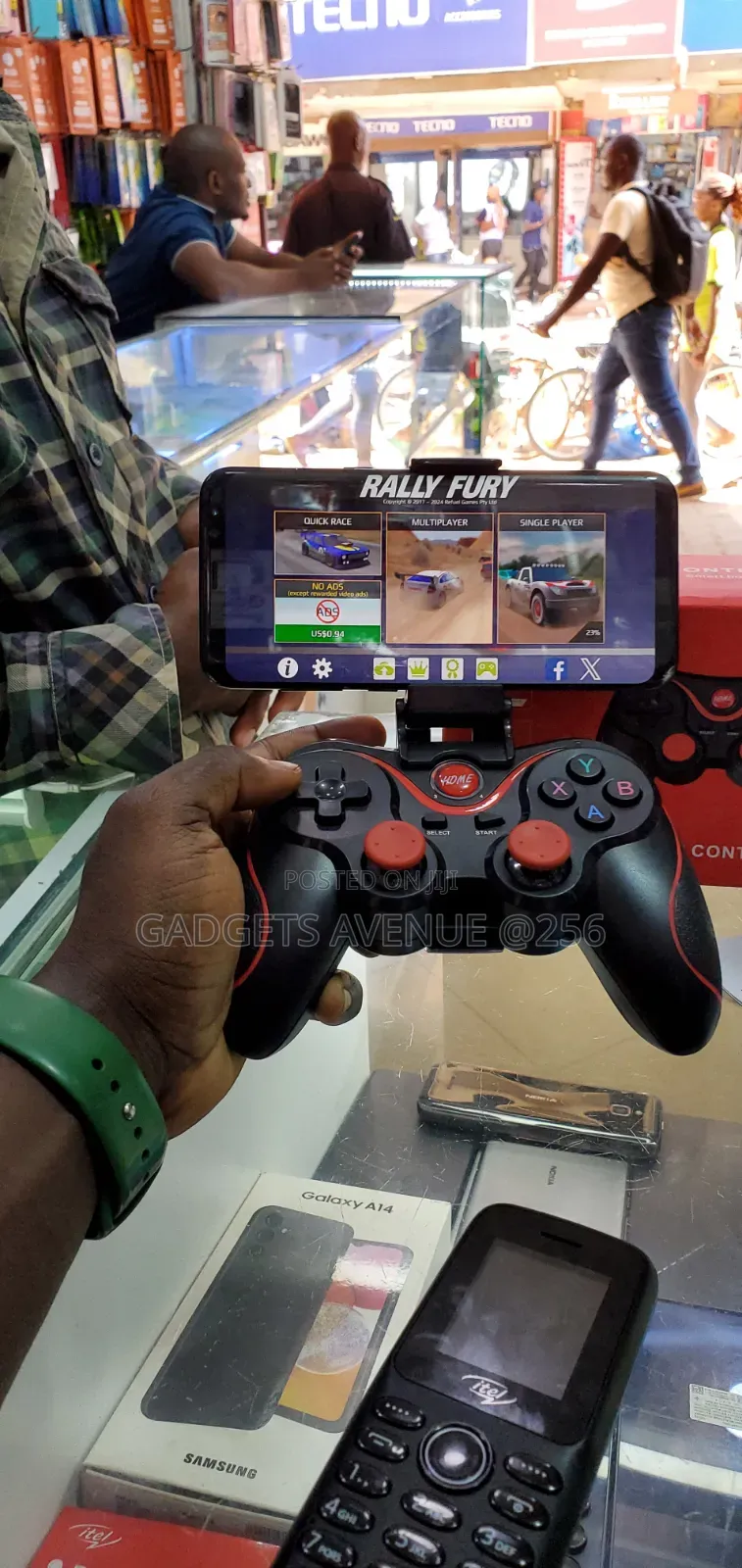X3 Wireless Game Controller, Designed to With Multiplepc, Android