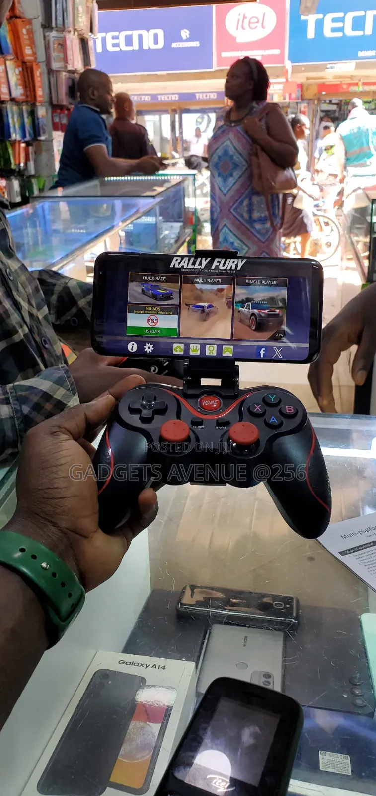 X3 Wireless Game Controller, Designed to With Multiplepc, Android