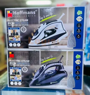 Hoffmans Electric Steam Flat Iron Hm-9003 White or Black