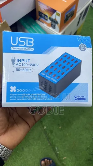 20-Port Usb Charging Station