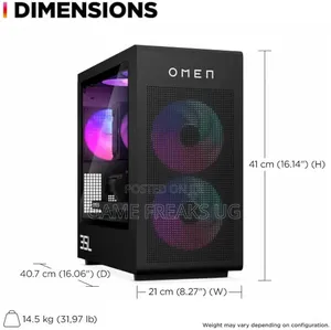 New Desktop Computer HP Omen 30L 32GB Intel Core Ultra 7 HDD 1T