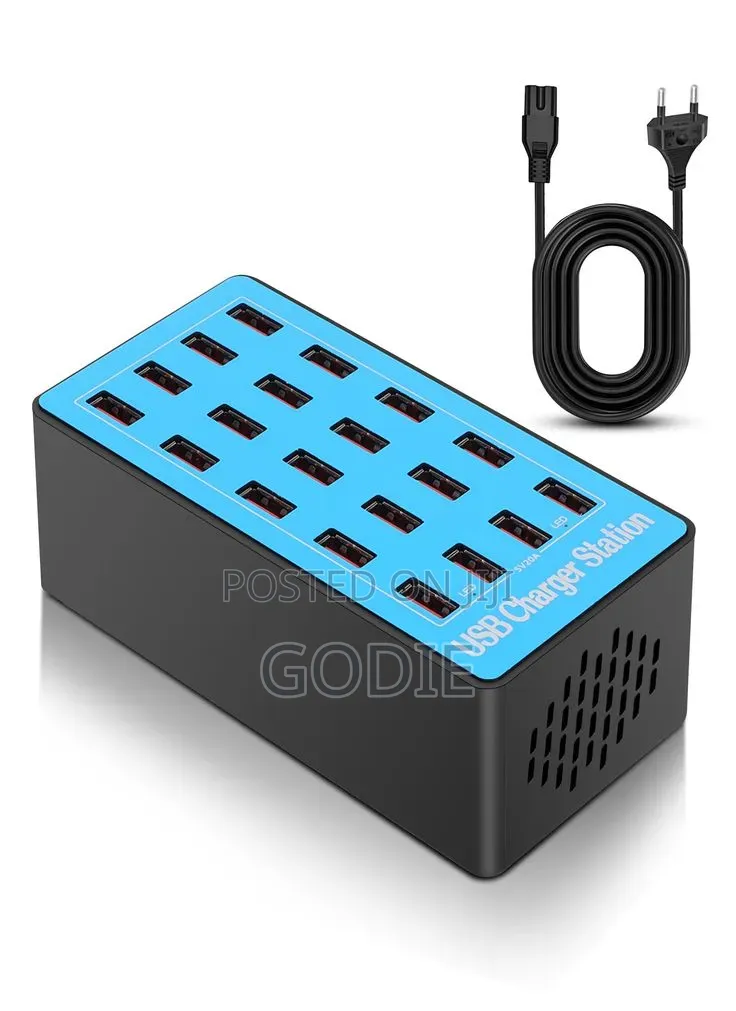 20-Port Usb Charging Station