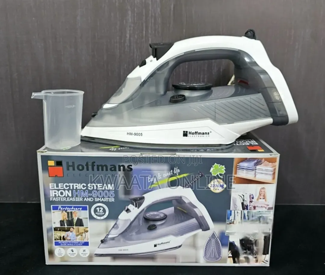 Hoffmans Electric Steam Flat Irons, Model Hm-9032 , Hm-9005