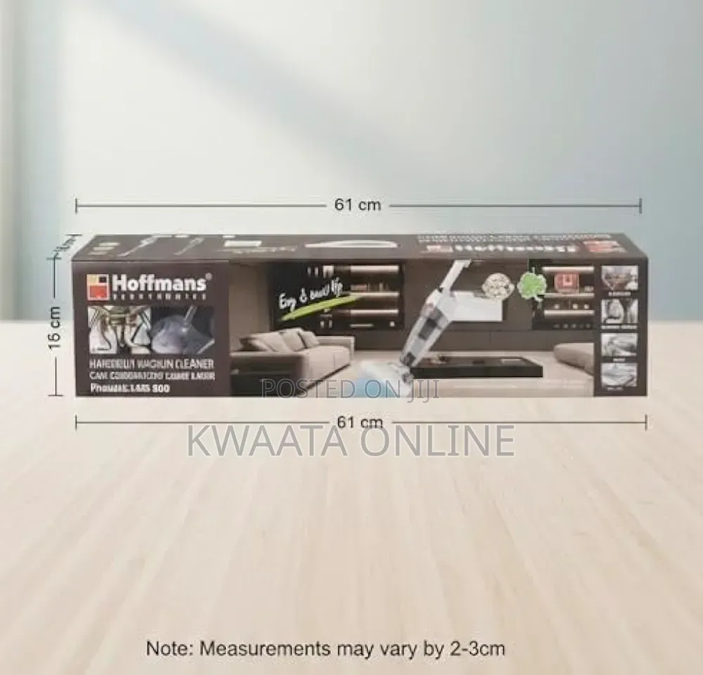 Hoffman Handheld Stick Vacuum Cleaner 1000w Powerful Cyclone Suction